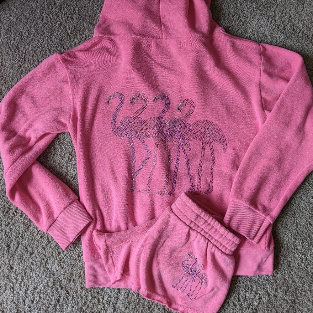 Vintage Havana summer hoodie and shorts